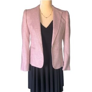 EVAN PICONE BLAZER JACKET PINK PETITE SIZE P2 VTG